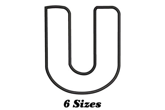 A Boutique Designer's Review of the Alphabet Letter U Outline