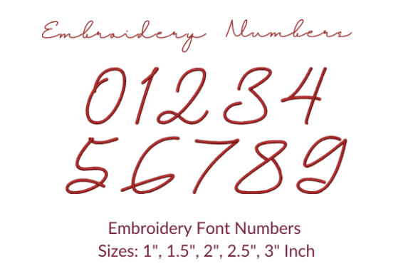 A Cozy, Versatile Number Font for Every Holiday Project