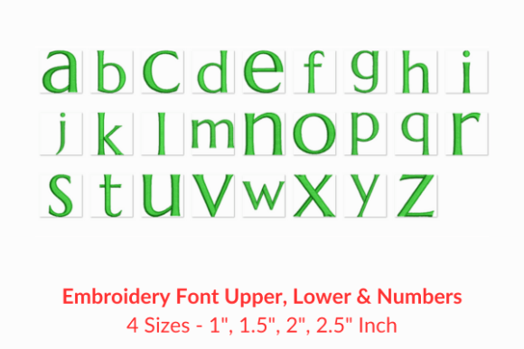 A Designer’s Review of the Marcellus Embroidery Font