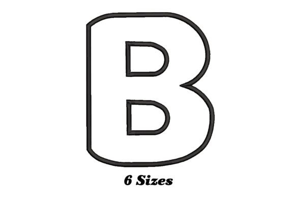 A Seasonal Designer's Review of the Alphabet Letter B Embroidery Design