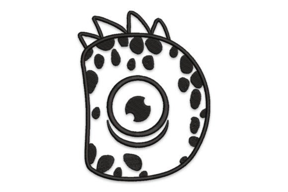 A Whimsical Review of the Monster Alphabet Letter D Design for Boutique Sweatshirts