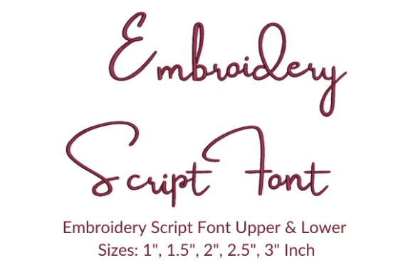 Evaluating the Billigant Font for Embroidery Product Lines