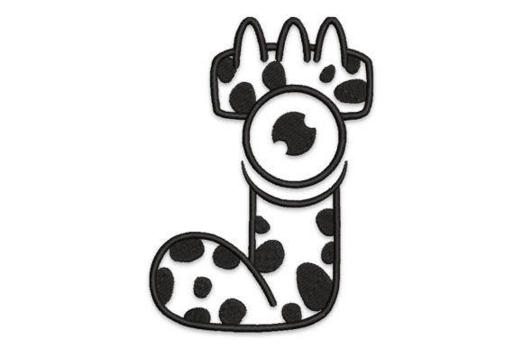 Evaluating the Monster Alphabet Letter J for Your Embroidery Business