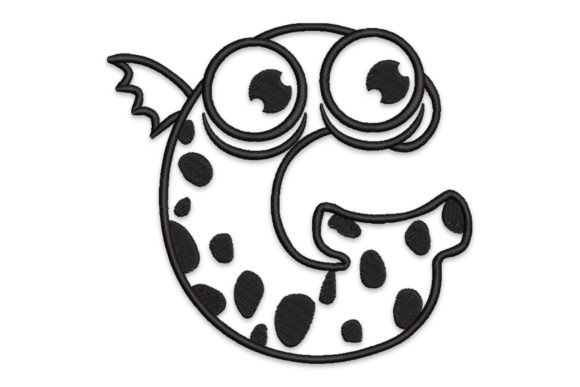 Monster Alphabet Letter G Review for Seasonal Embroidery Projects