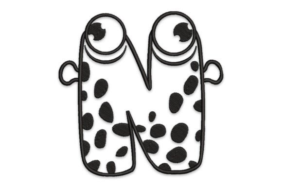 Monster Alphabet Letter N: A Whimsical Embroidery Review