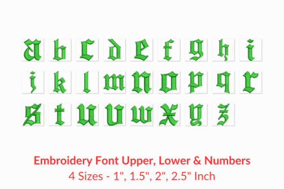 Old English Font: A Designer's Guide for Seasonal & Holiday Embroidery