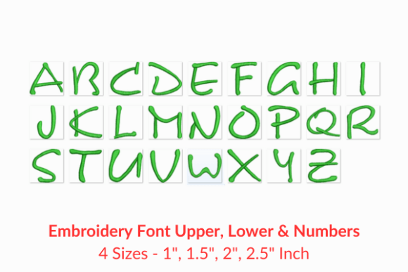 Pixie Font: A Cozy & Playful Font for Seasonal Embroidery Magic