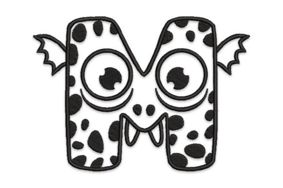 Reviewing the Monster Alphabet Letter M Embroidery Design for Personalized Gifts